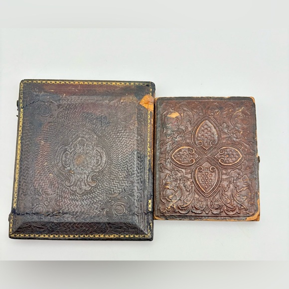 Antique Daguerreotype and Tintype Lot Male and Child - Picture 8 of 13